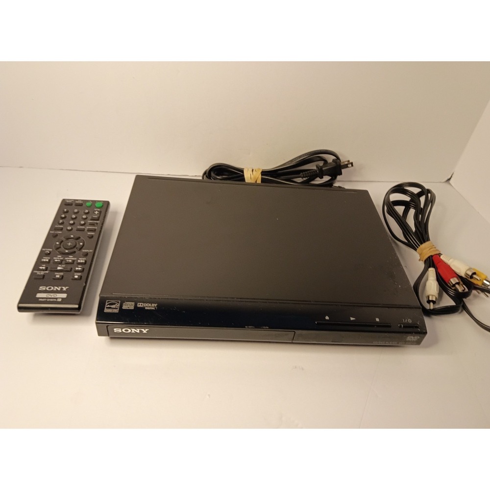 Sony DVP-SR210P CD/DVD Player with Remote TESTED & WORKS!